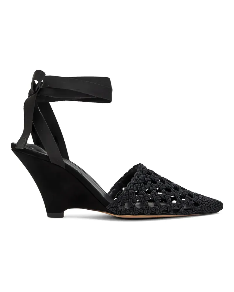 Jacquemus The High wedge-heel pumps - Schwarz Schwarz