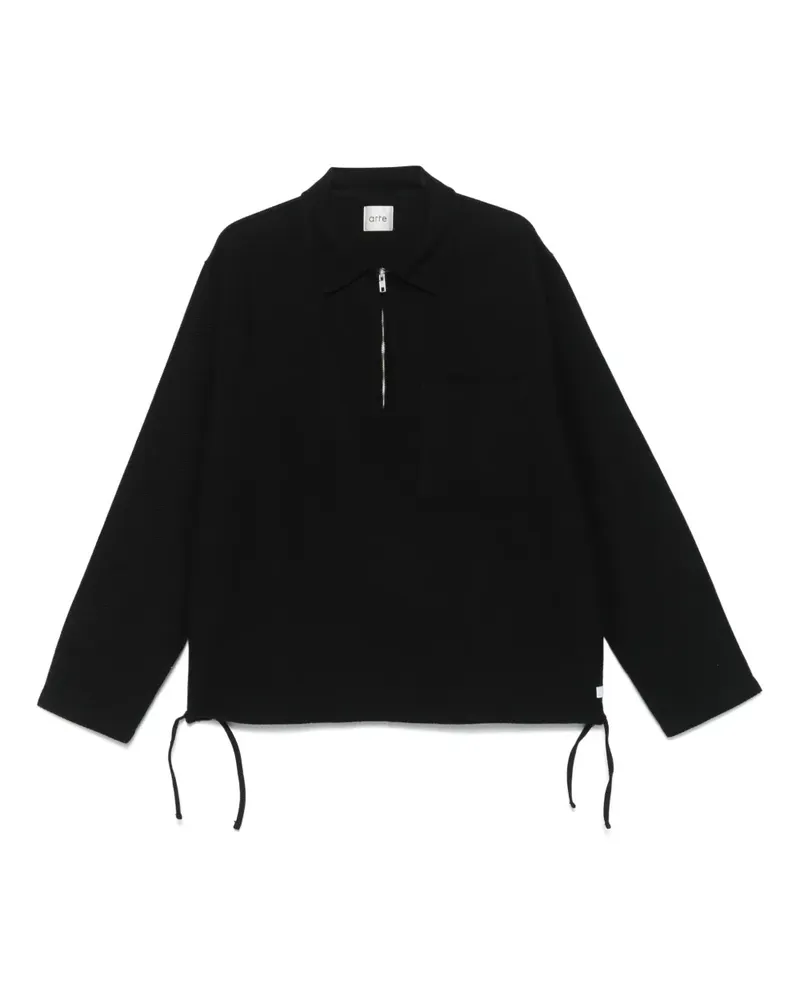Arte Antwerp Klassisches Sweatshirt - Schwarz Schwarz