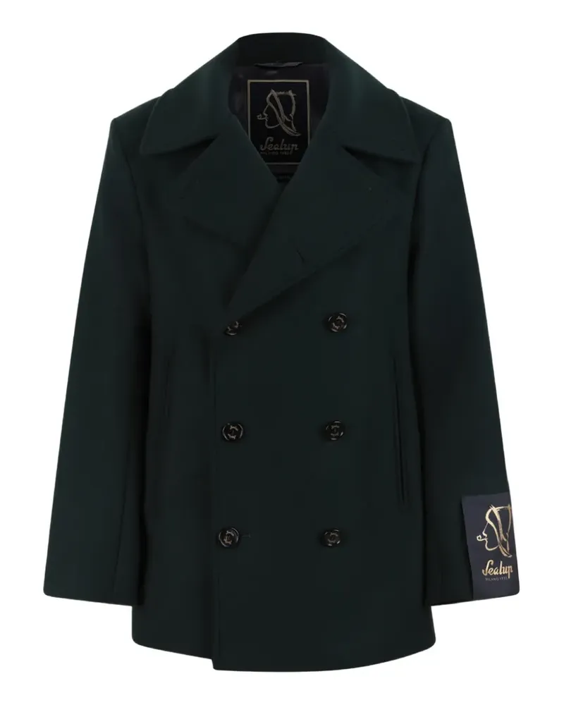 Sealup double-breasted coat - Grün Grün