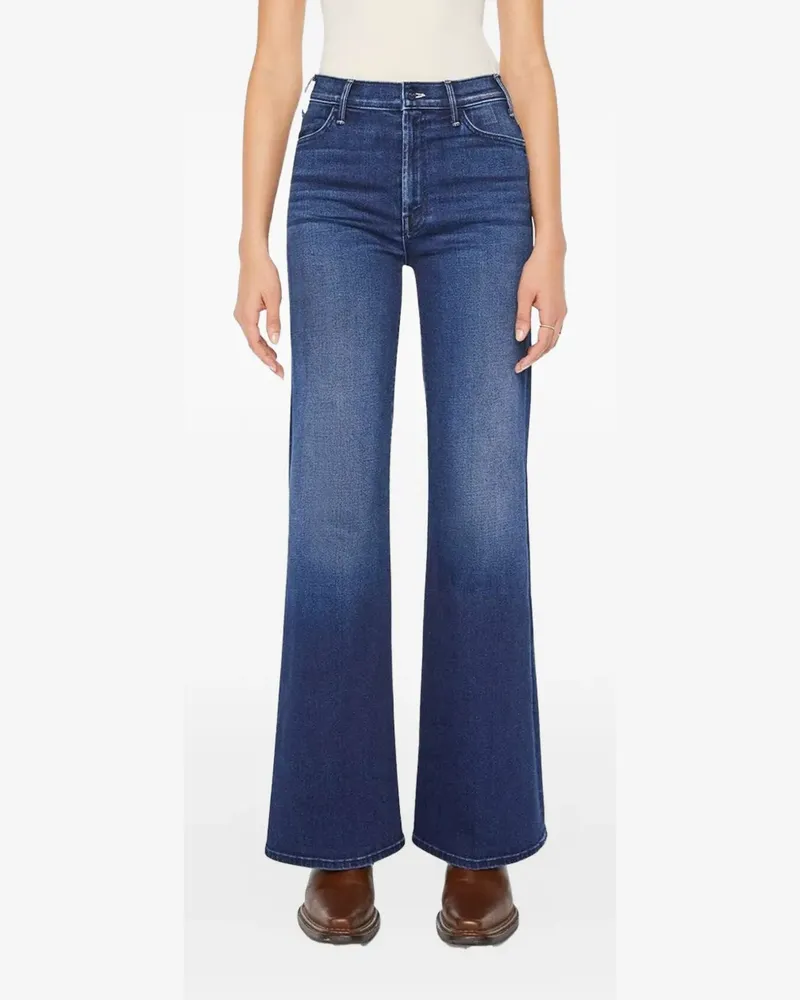 Mother The Hustler Roller Sneak jeans - Blau Blau