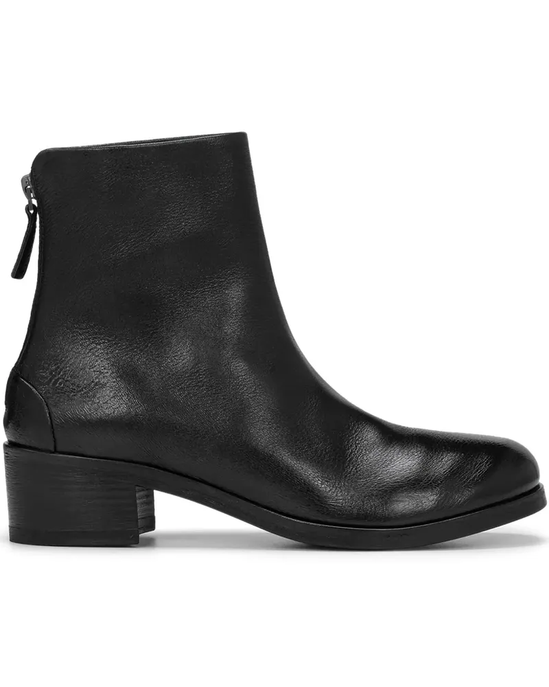 Marsèll Stiefeletten mit Blockabsatz - Schwarz Schwarz
