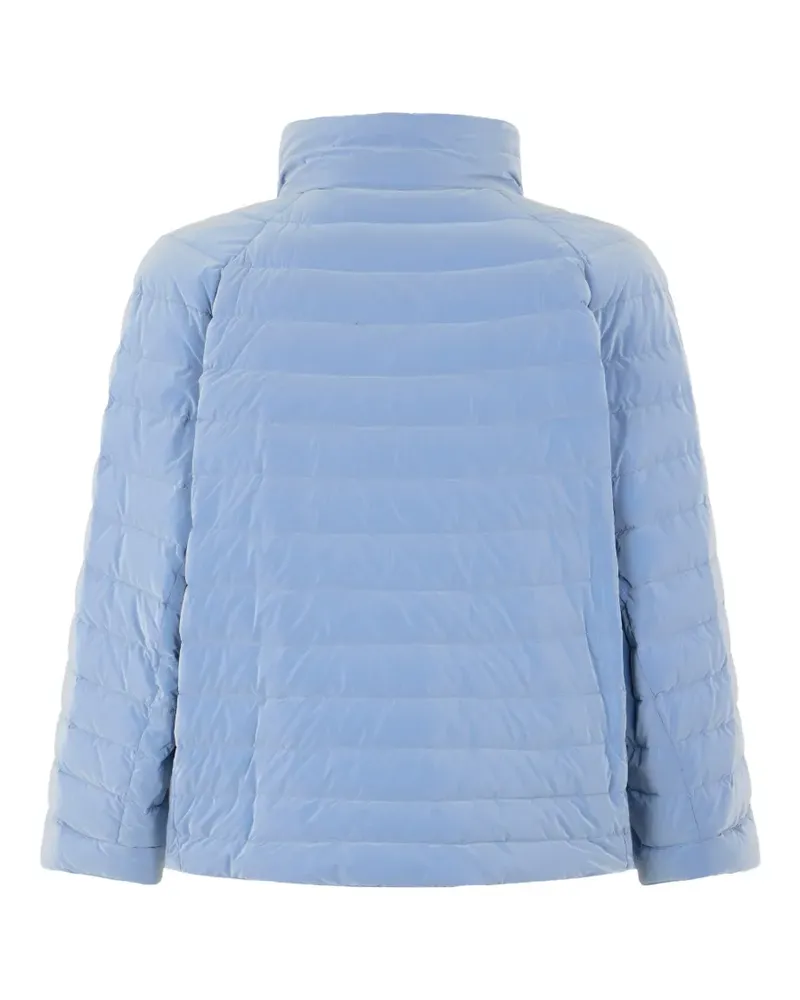 MOORER padded high-collar jacket - Blau Blau
