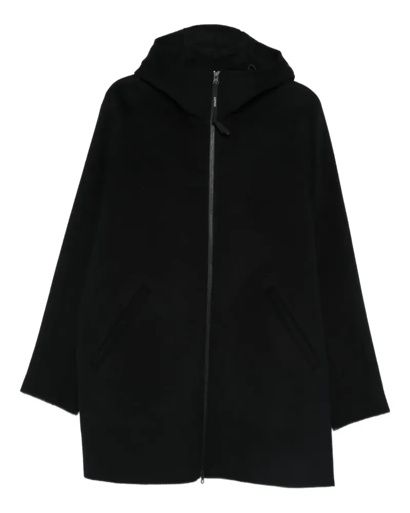 ASPESI hooded long-sleev coat - Blau Blau