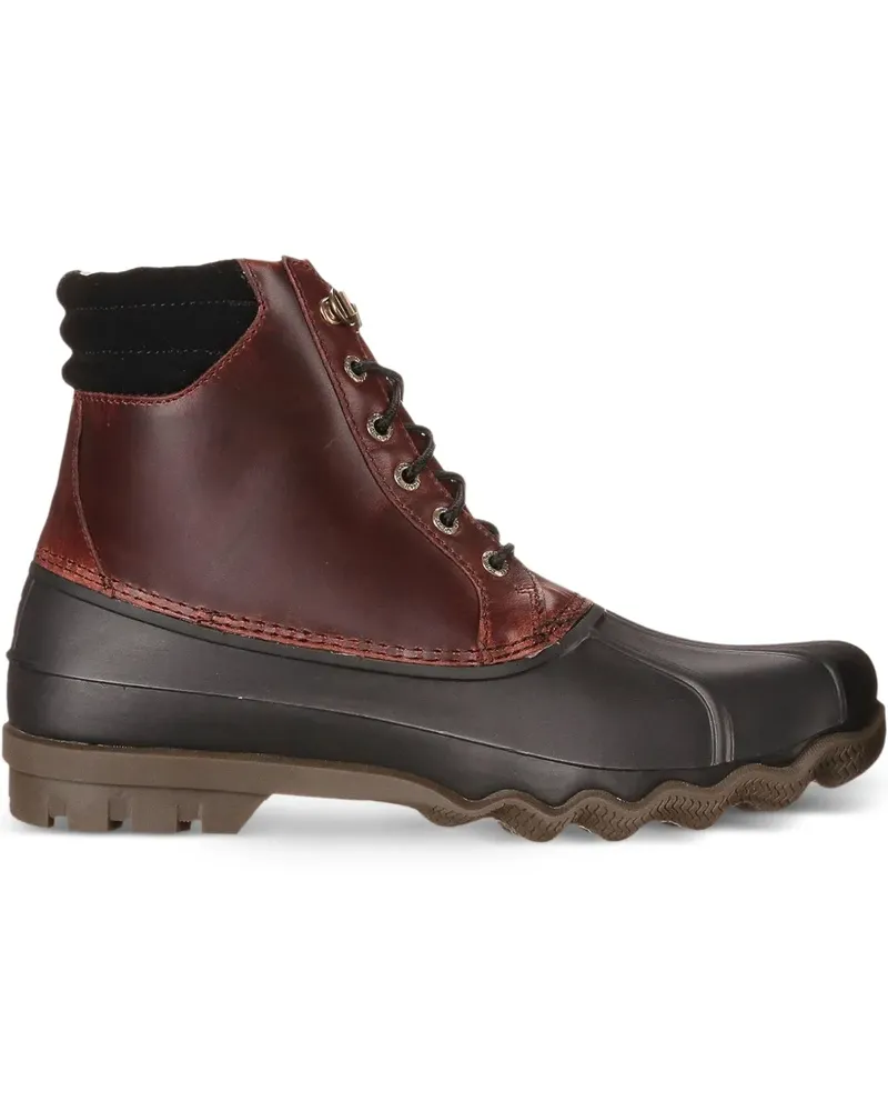 Sperry Top Sider Avenue Duck "Brown/Red" Stiefel - Braun Braun