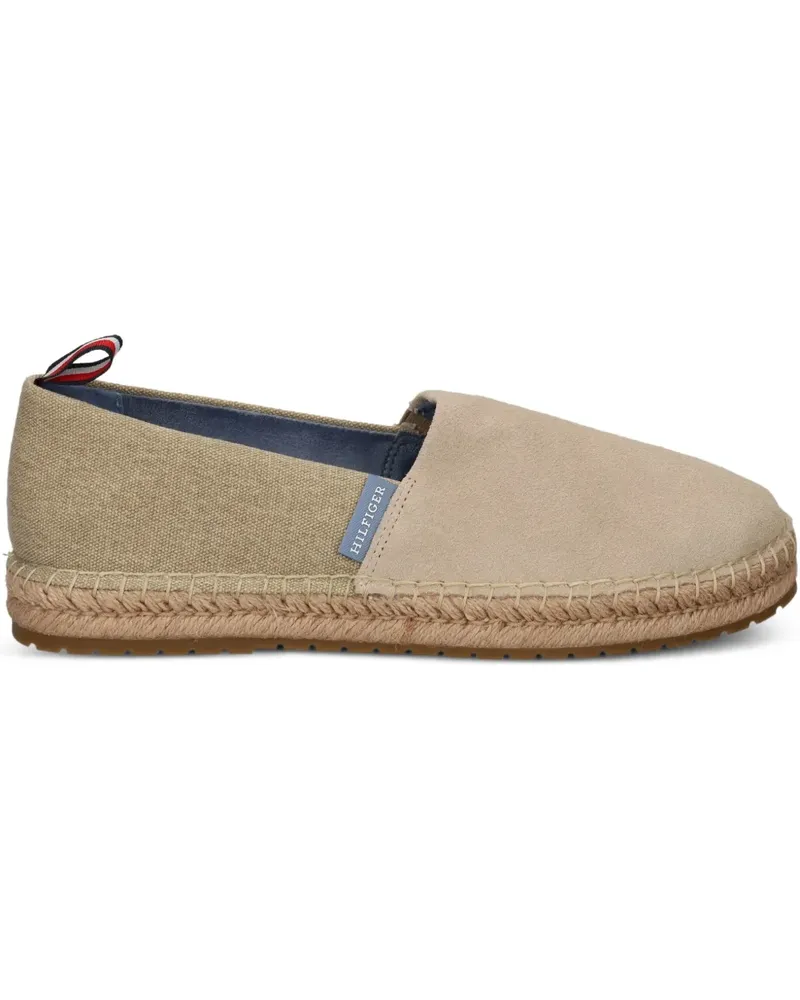 Tommy Hilfiger Espadrilles aus Wildleder - Nude Nude