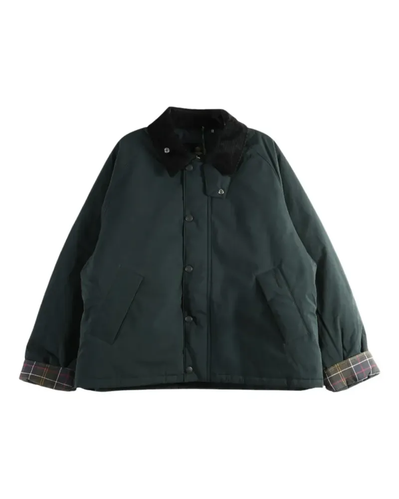 Barbour Wattierte Oversized-Jacke - Schwarz Schwarz