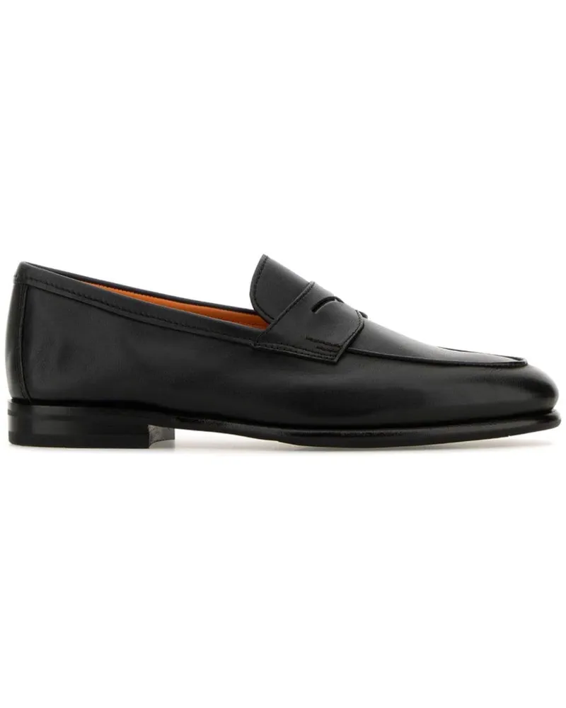 Santoni Carlos Loafer - Schwarz Schwarz