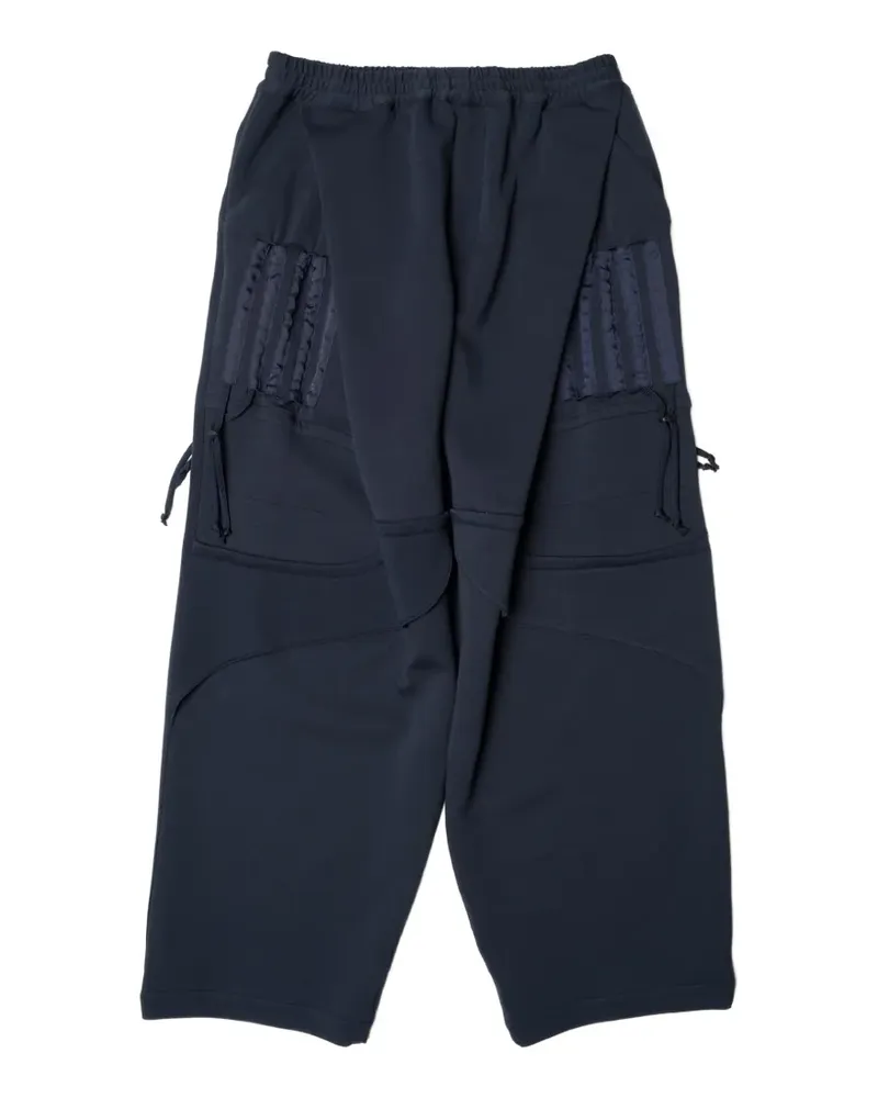 Yoshio Kubo wide-leg track pants - Blau Blau