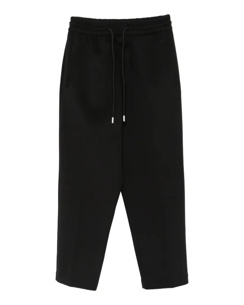 Yes London drawstring track pants - Schwarz Schwarz