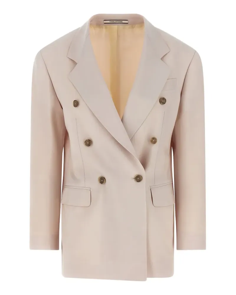 Tagliatore Loreley double-breasted blazer - Nude Nude