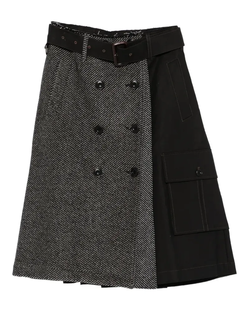 Andersson Bell Whitney Faltenrock - Schwarz Schwarz