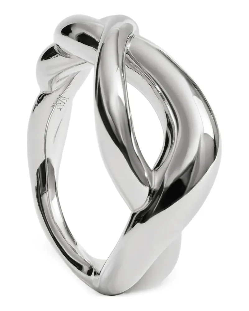 Monica Vinader Ockerfarbener Ring - Silber Silber