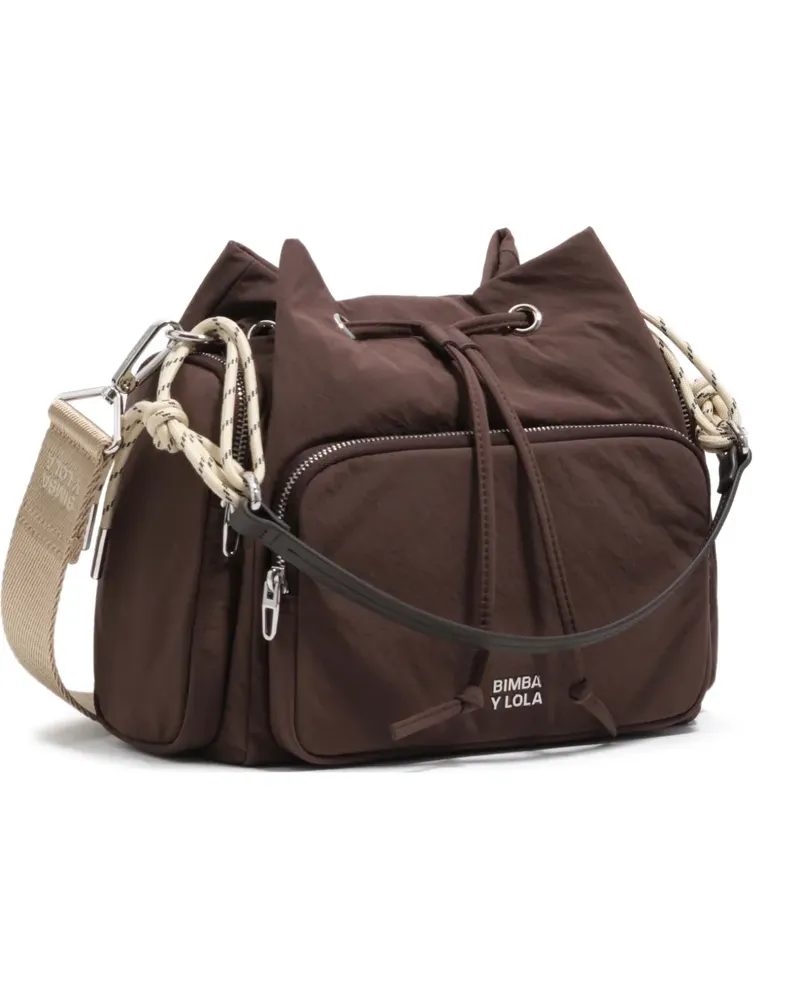 BIMBA Y LOLA Mittelgroße Beuteltasche - Braun Braun