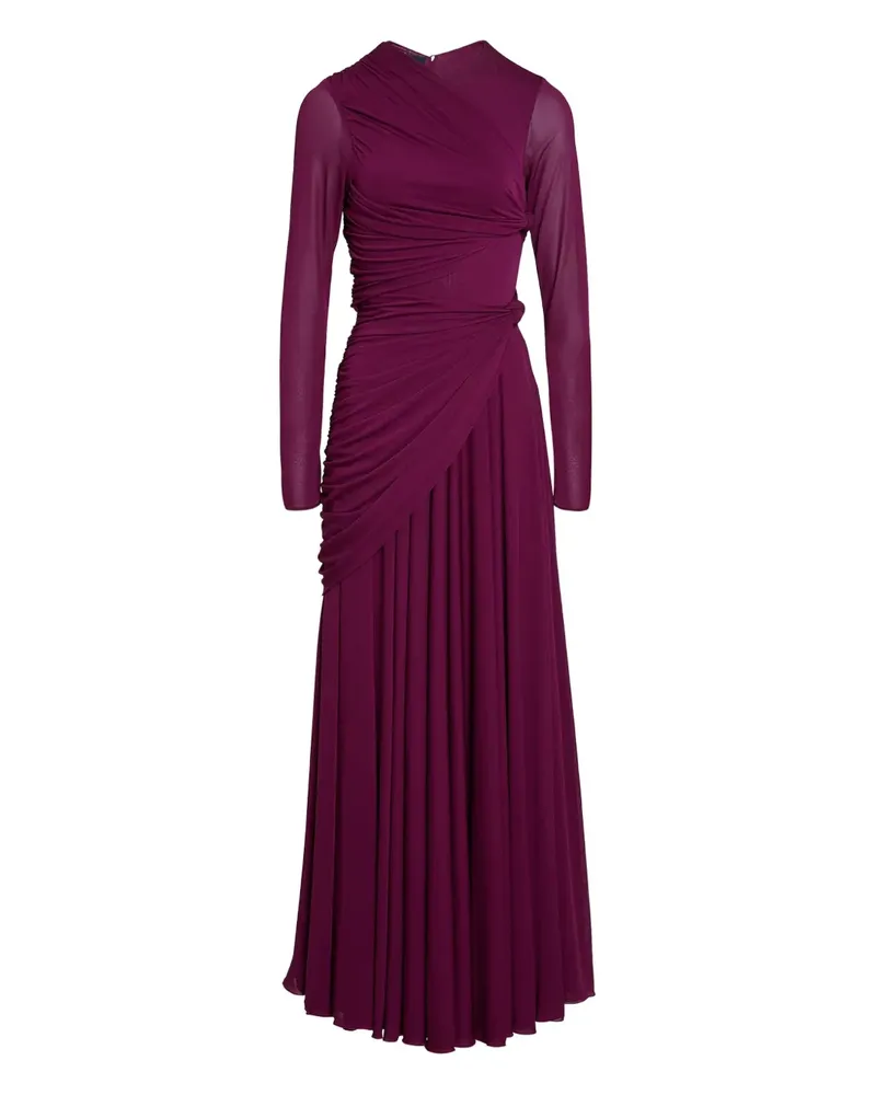 Giambattista Valli Drapiertes Maxikleid - Violett Violett