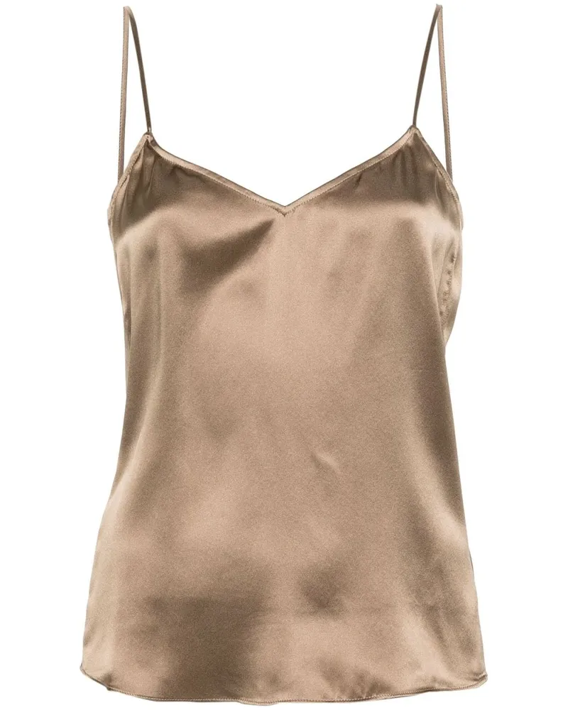 Frame Denim Camisole-Top aus Seide - Nude Nude