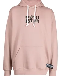 Izzue x Neighborhood Sweatshirt mit Kordelzug Rosa