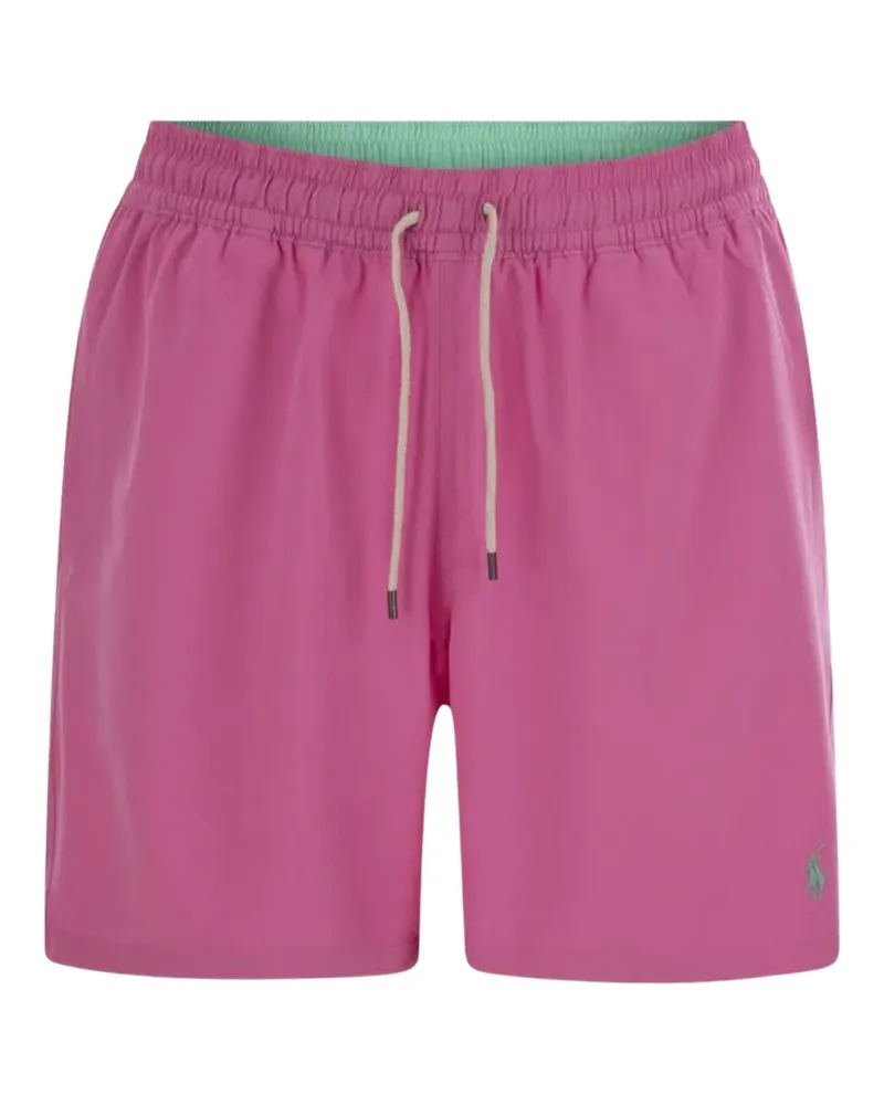Ralph Lauren Traveler Classic pocket-patch trunks - Rosa Rosa