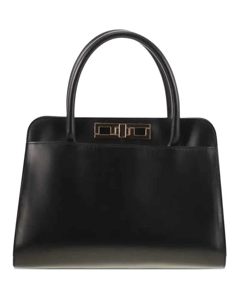 Fabiana Filippi Shopper mit Logo-Stempel - Schwarz Schwarz