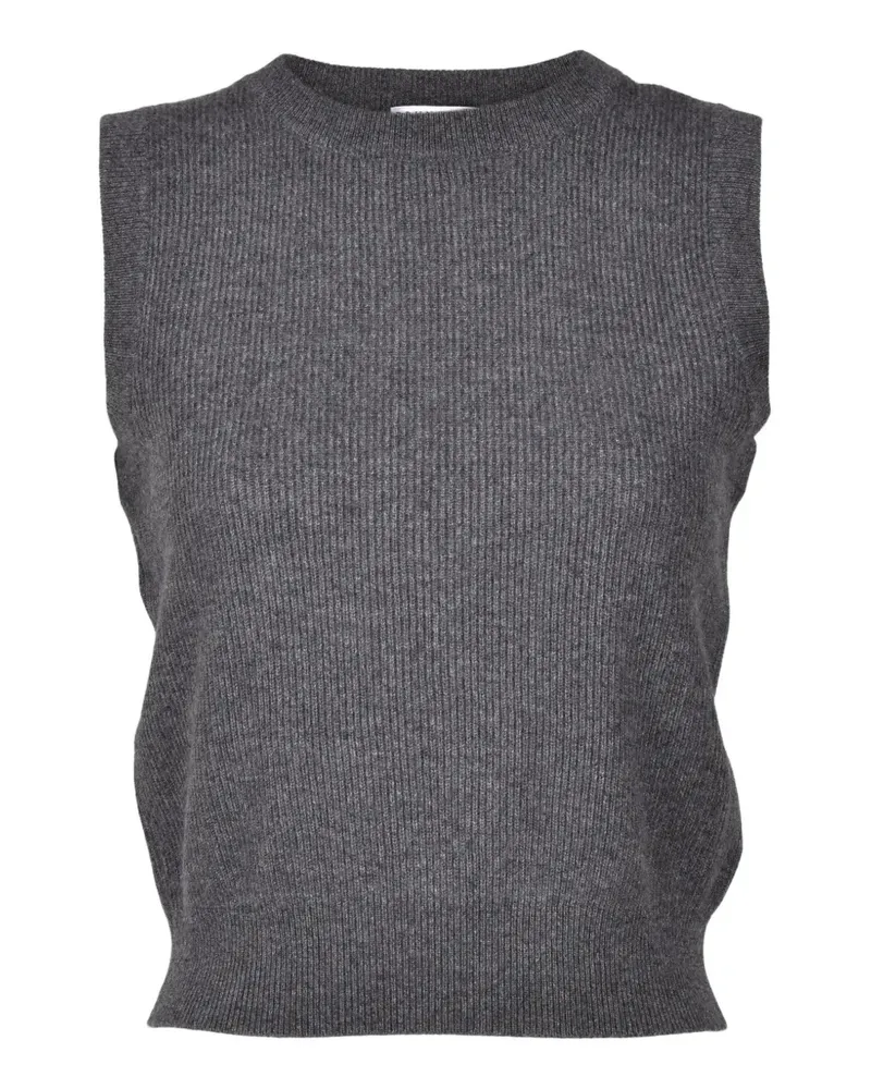 Brunello Cucinelli Gerippter Strickpullover - Grau Grau