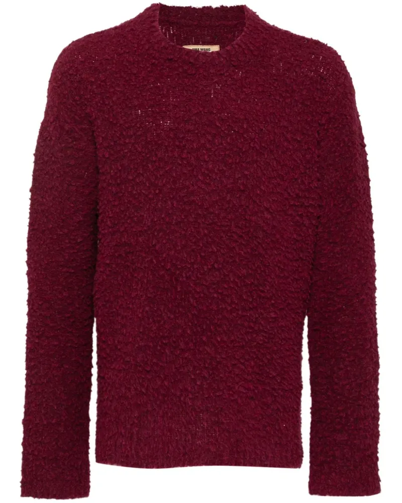 Uma Wang Klassischer Pullover - Rot Rot