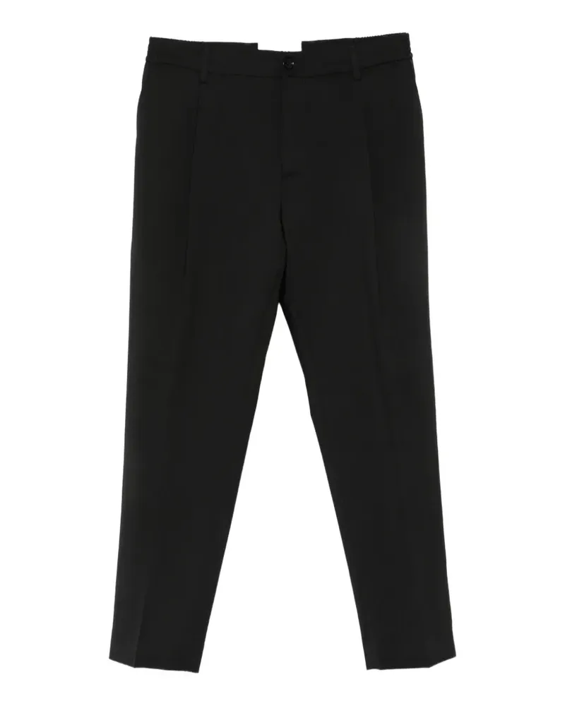 Be Able pressed-crease tailored trousers - Schwarz Schwarz