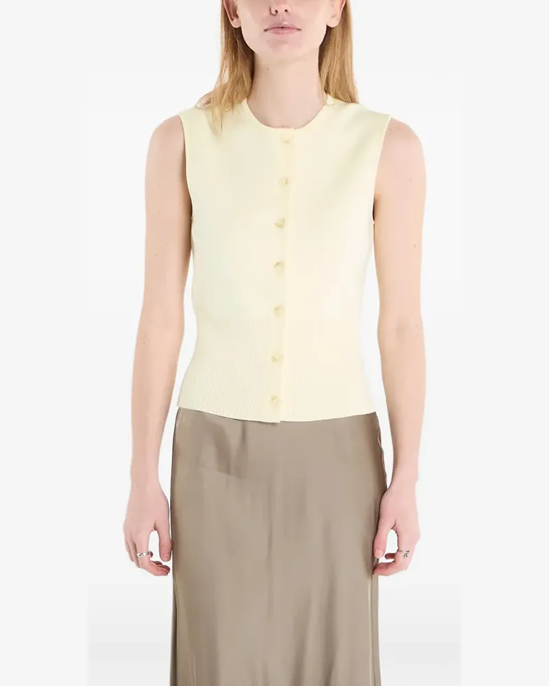 Samsøe & Samsøe Saaene sleeveless vest - Gelb Gelb