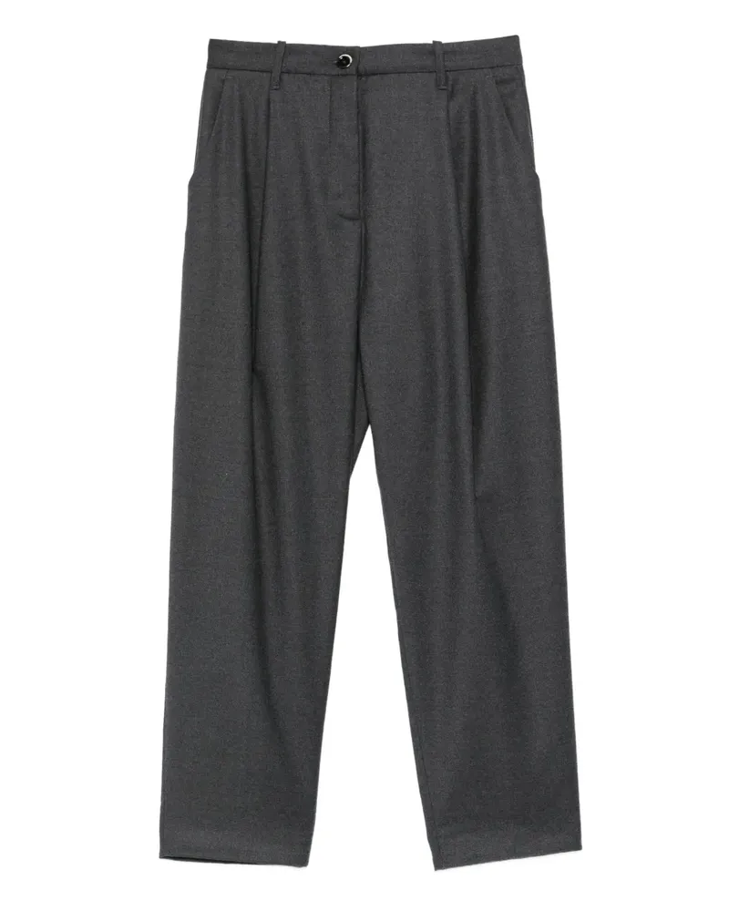 nine:inthe:morning Hose mit Bundfalten - Grau Grau