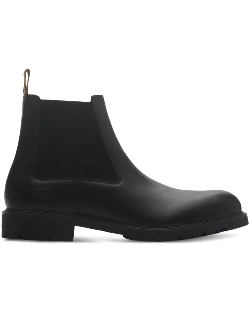 Burberry Klassische Chelsea-Boots - Schwarz Schwarz