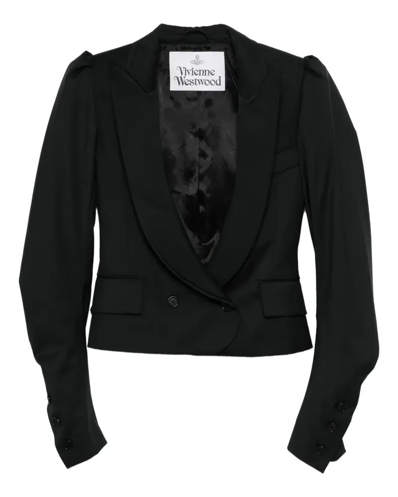 Vivienne Westwood horseshoe double-breasted jacket - Schwarz Schwarz