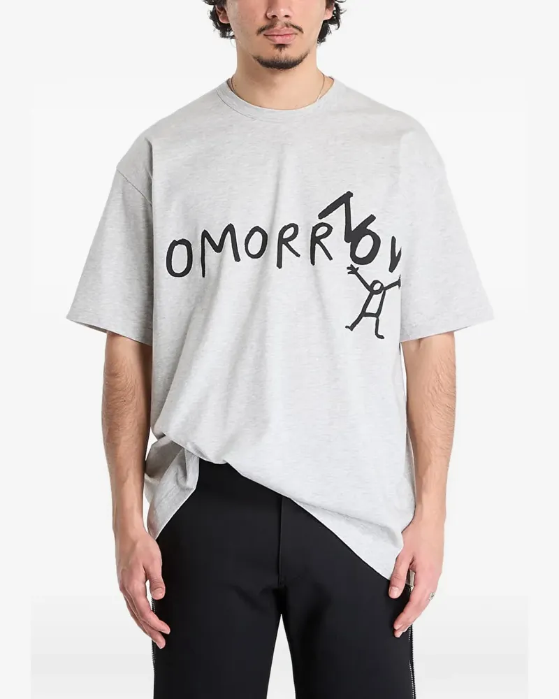 Comme des Garçons printed T-shirt - Grau Grau