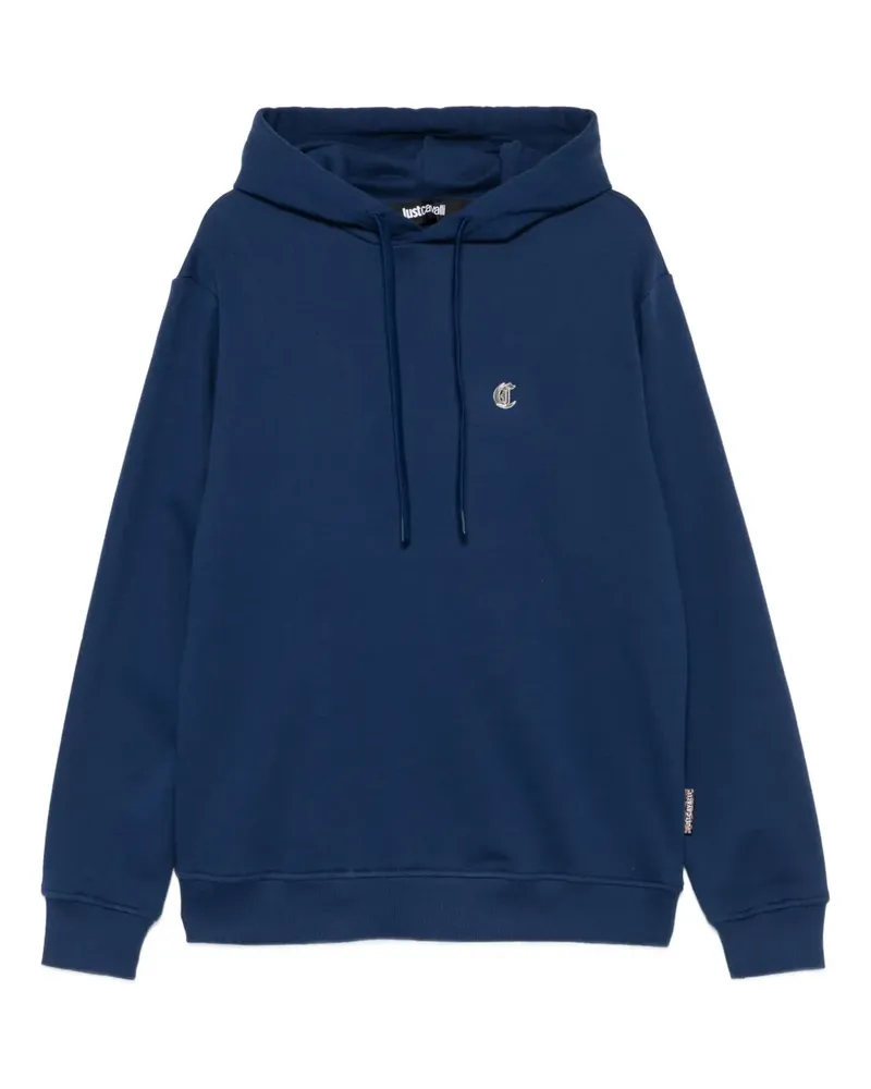 Just Cavalli Klassischer Hoodie - Blau Blau