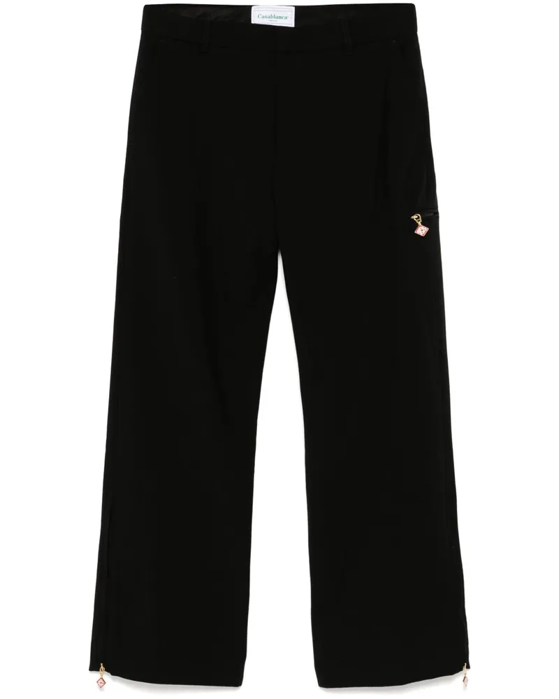 Casablanca Paris Klassische Sporthose - Schwarz Schwarz