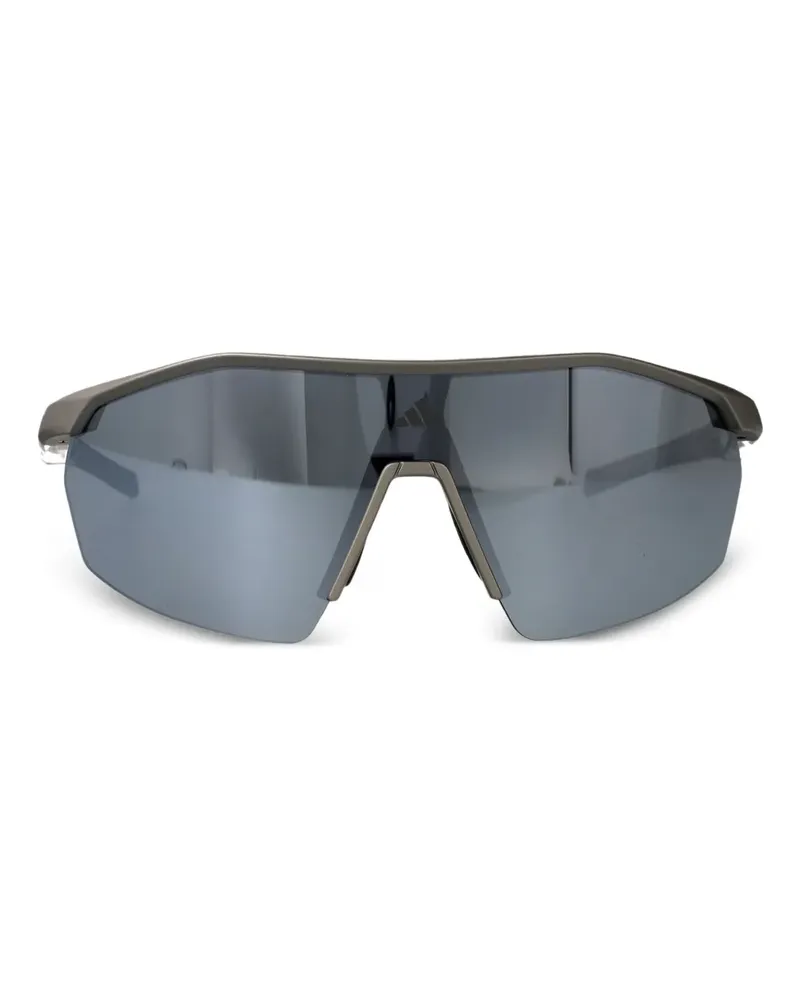 adidas Anemos Sonnenbrille mit eckigem Gestell - Grau Grau