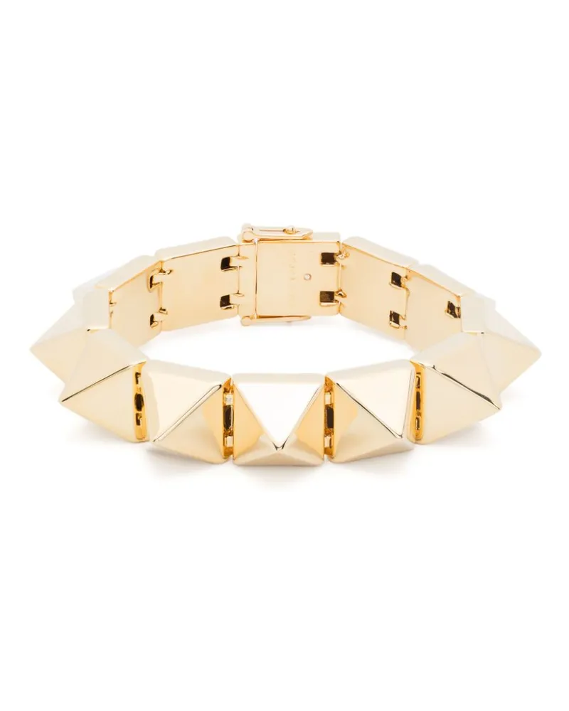 Eddie Borgo large Pyramid bracelet - Gold Gold
