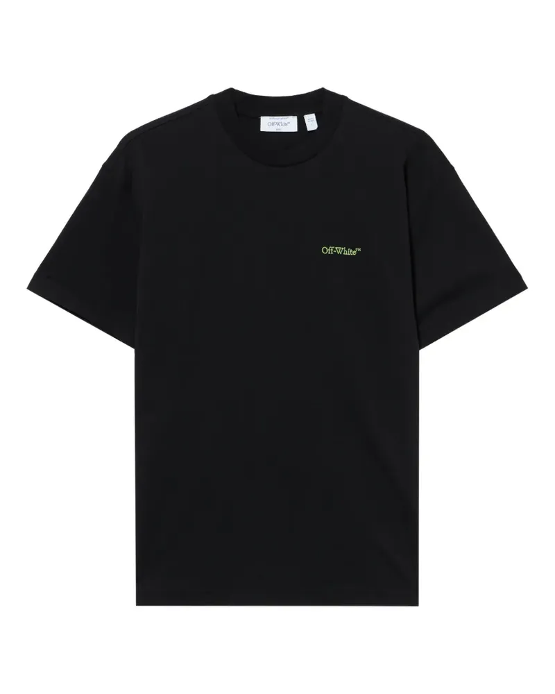 OFF-WHITE leaves arrow T-shirt - Schwarz Schwarz