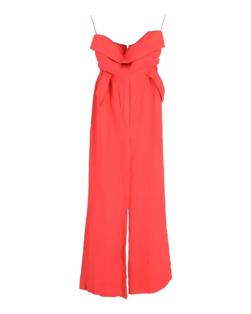 Elie Saab strapless jumpsuit - Rot Rot