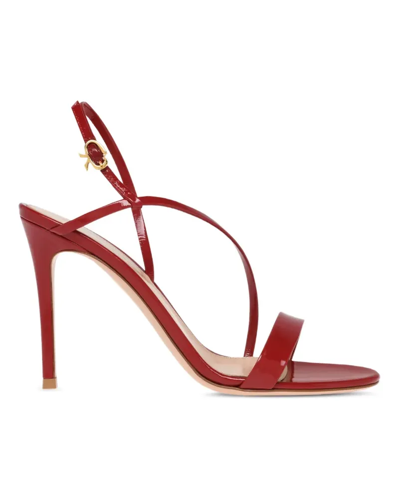 Gianvito Rossi Manhattan Sandalen mit Knöchelriemen - Rot Rot