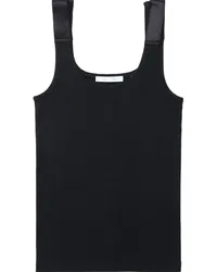 Helmut Lang Tanktop mit Sicherheitsgurt Schwarz