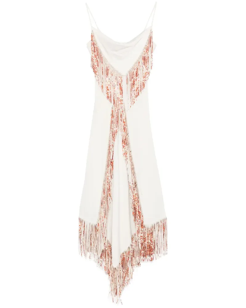 Paco Rabanne Asymmetrisches Kleid - Nude Nude