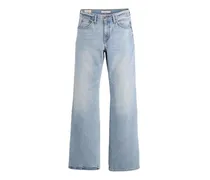 Loose Boot Jeans - Blau