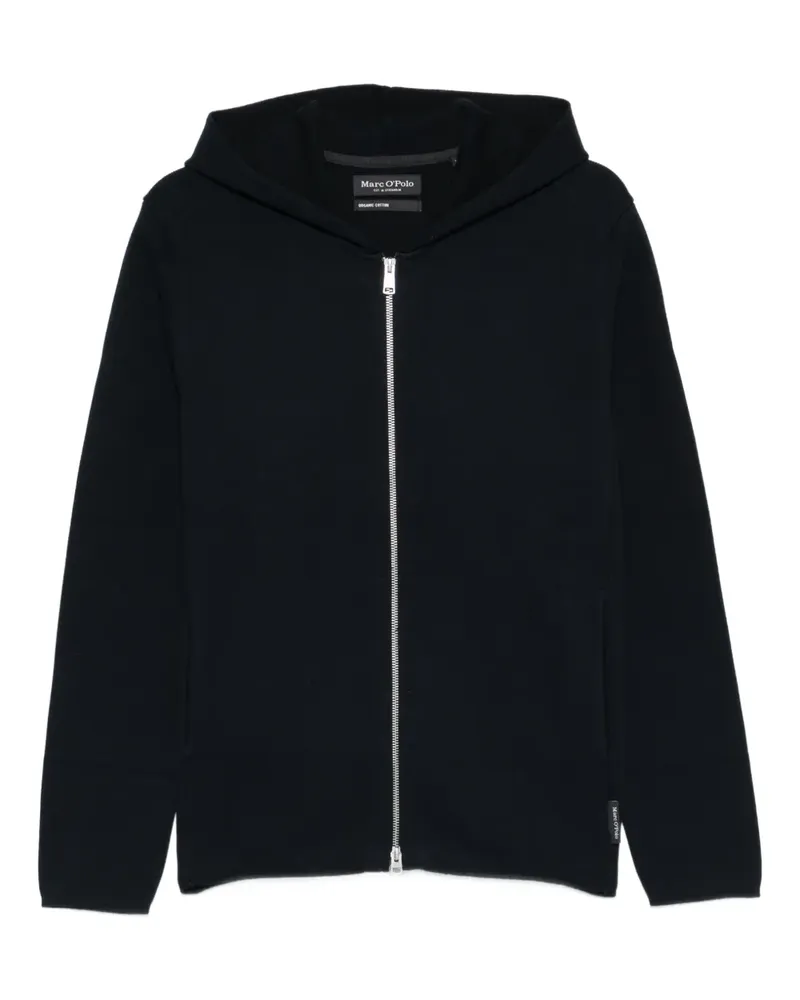 Marc O'Polo zip-up hoodie - Blau Blau