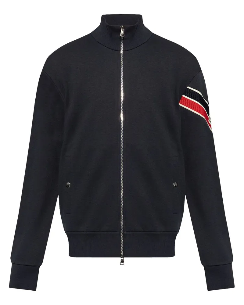 Moncler Sportjacke mit Reißverschluss - Blau Blau