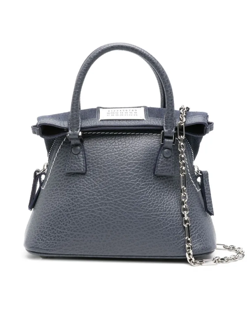 Maison Margiela Mini 5AC Handtasche Blau