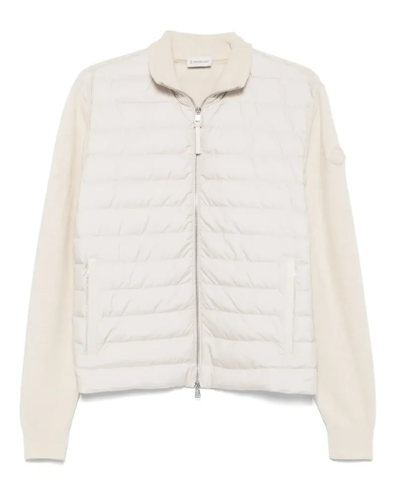 Moncler Cardigan mit Einsätzen - Nude Nude