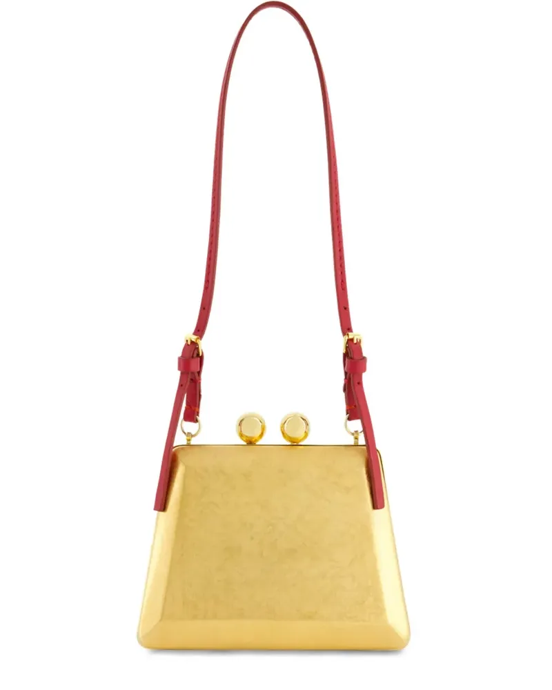 Giambattista Valli Lingotto Clutch - Gold Gold