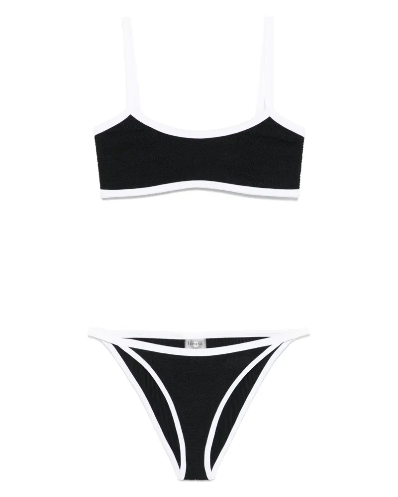 Hunza G Tyler Bikini - Schwarz Schwarz