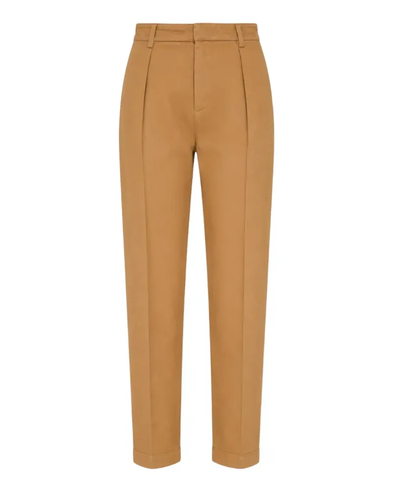 N° 21 Straight-Leg-Hose mit Falten - Braun Braun