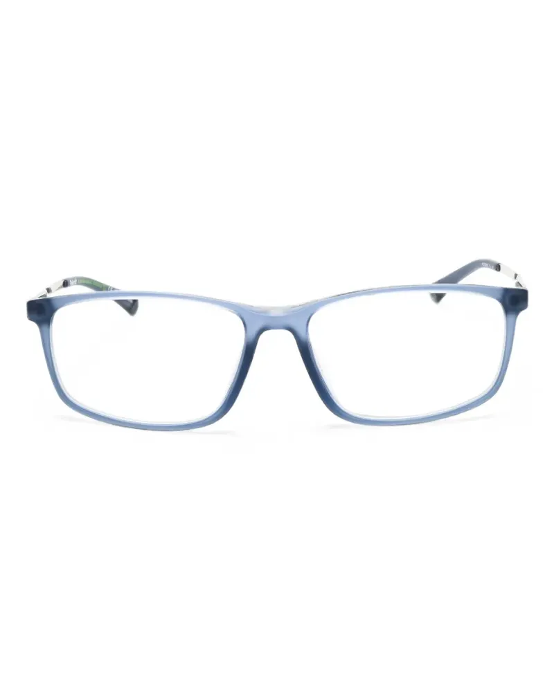Polaroid rectangle-frame glasses - Blau Blau