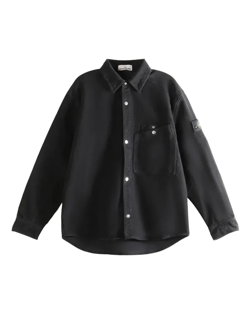 Stone Island button-down shirt - Schwarz Schwarz