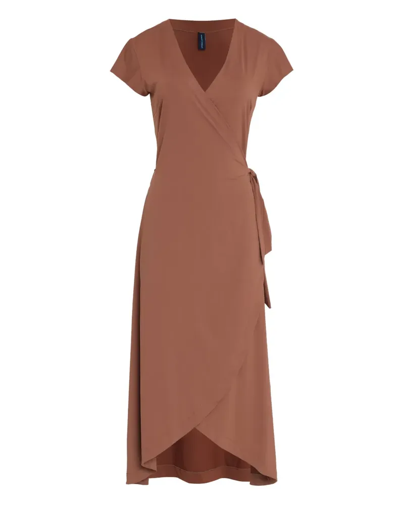 Lygia & Nanny Falcão short-sleeve wrap dress - Braun Braun